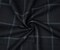 Black-Pink-Blue Polyester Wool Grid Plaid Twill Woven Shirting Fabric By the Yard
